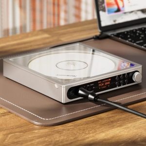 FiiO - DM15 AKM 便攜CD播放器 | 2x AKM4493S DAC | 1100mWx2 耳機輸出 | aptX Lossless 藍牙發射 | 邊聽邊抓軌功能