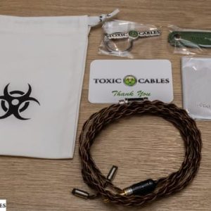 Toxic Cables BW Eddie 耳機升級線 旗艦純銅重磅聯名 黑寡婦靈魂的極致演進 全球限量300條
