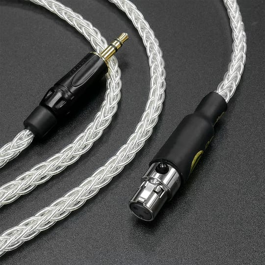 Reddle Audio – ZOE 進階級頭戴式耳機升級線 | 純銀8絞 | AKG K701 702 712 812耳機升級線