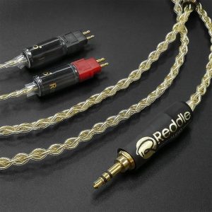 Reddle Audio – AXO 發燒級頭戴式耳機升級線 | 純銀鍍金 4 絞 | Sennheiser HD650 HD660 HD660S頭戴式耳機升級線