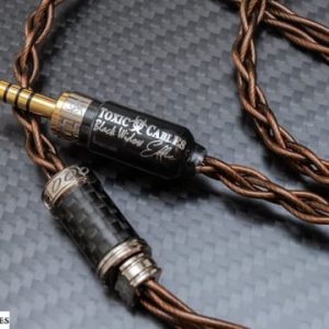 Toxic Cables BW Eddie 耳機升級線 旗艦純銅重磅聯名 黑寡婦靈魂的極致演進 全球限量300條