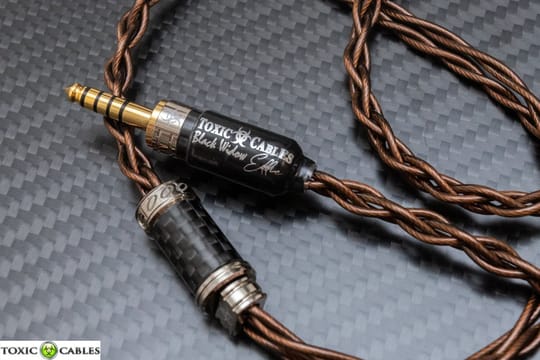 Toxic Cables BW Eddie 耳機升級線 旗艦純銅重磅聯名 黑寡婦靈魂的極致演進 全球限量300條